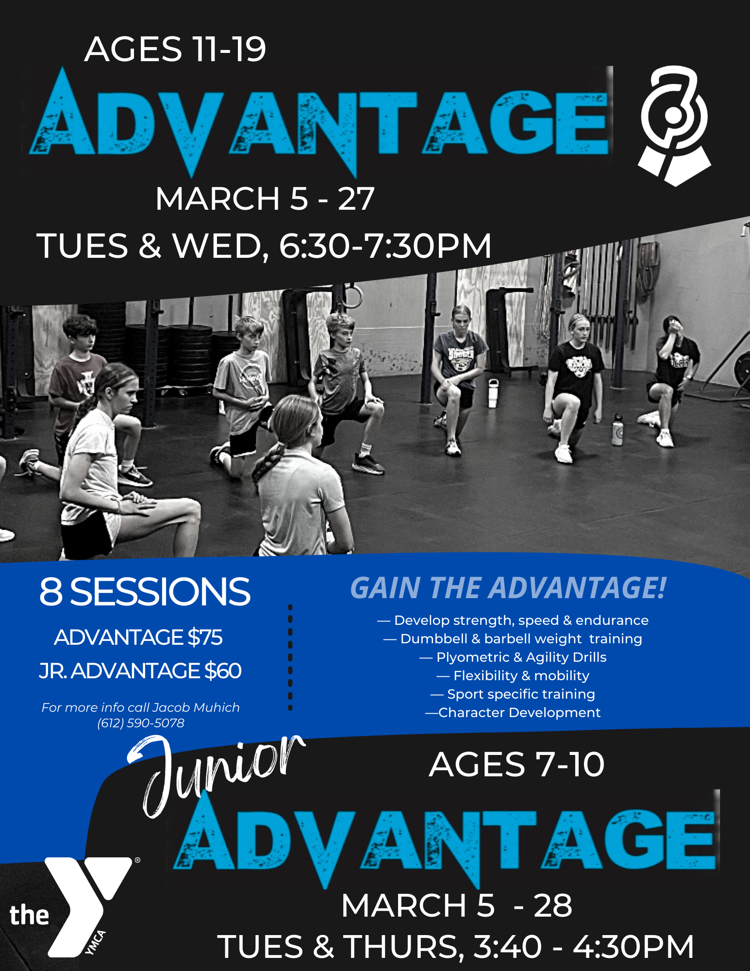 Advantage/Junior Advantage – Rails Strength & Fitness